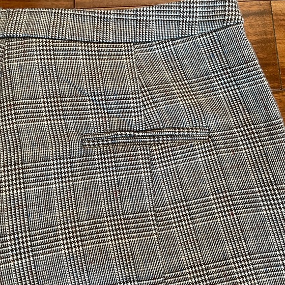 Evidnt Los Angeles plaid trouser pant zipper fly pockets size large - Picture 8 of 9